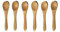 Excelsa Eco Living Lot de 6 cuillères à café en bambou 9 cm