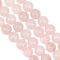 GOMAKERER 94 Stück Natürliche Rosenquarzperlen, 8mm Rosa Edelsteinperlen Glatte Kristallperlen Lose Abstandshalter Runde Perlen Für Die Herstellung von Armbändern, Halsketten Und Schmuck