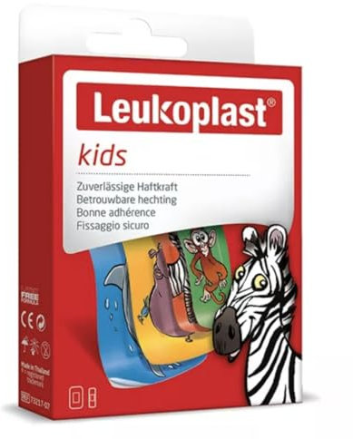 Tiritas Leukoplast Kids Zoo Surtido 12U