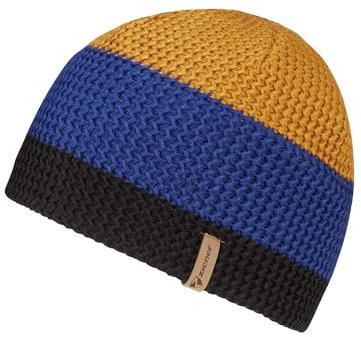 Ziener Herren IBLIME Mütze | warm, gestrickt, Fleece Futter, Vista Blue, Usex