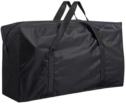 Borsa per sedia, tavolo da esterno, borsa per tavolo da esterno, borsa per sedie pieghevoli e tavoli di grande capacità, organizer per mobili con chiusura lampo e maniglie per altalena