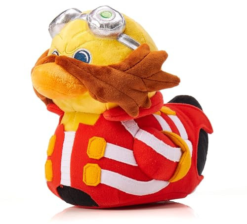 TUBBZ Dr Eggman Sammler-Gummiente Plüsch - Offizielles Sonic Der Hedgehog-Merchandise - Anime TV & Filme Weiches Spielzeug