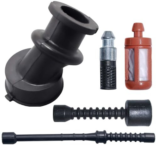 Hyceker Kit de filtre pour collecteur d'admission et tuyau de carburant pour Stihl 028 028AV 028 Super Wood Boss 028WB Tronçonneuse 028 AV Super Fuel Line Kit 1118 141 2200 1118 358 7700