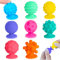 Yeefunjoy Juguete de succión con Ventosa, Ventosa Silicona Juguete de liberación de estrés Juguetes Bañera Bebe Adhäsion Adsorption Ventana Fidget Juguete Juguetes Sensoriales para Niños y Adultos