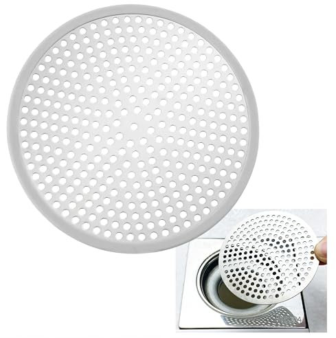 OUDQFCJ Colador de Acero Inoxidable, Colador Redondo para Ducha, Colador para Baño, Ducha y Cocina, Colador para Ducha
