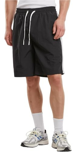 Urban Classics Board Shorts with Patched Stripe