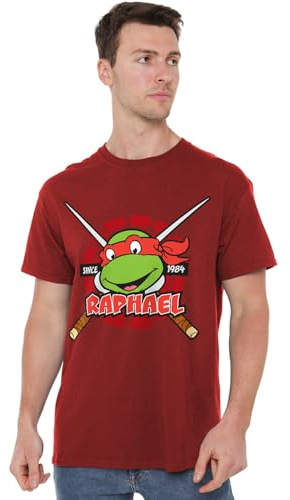 TEENAGE MUTANT NINJA Unisex TMNT Raphael Since 1984 Unisex T Shirt T-Shirt