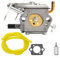 Vergaser-Kit für McCulloch Kettensägen 3516 3200 3205 3210 32cc 35cc 38cc CS6MHO35UB24RA Komplettes Ersatz-Set