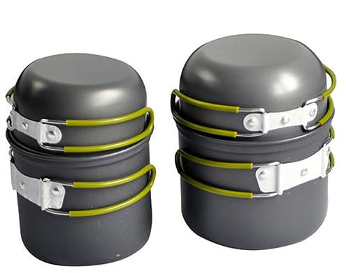 UPKOCH Camping Pot Kit Outdoor Cooking Camping Cooking Equipment Portable Cookers Pan Lid