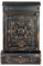 HMF 512-20 Briefkasten Antik mit Zeitungsfach, Vintage Postkasten aus Aluguss | 57 x 35 x 10 cm | Schwarz-Kupfer