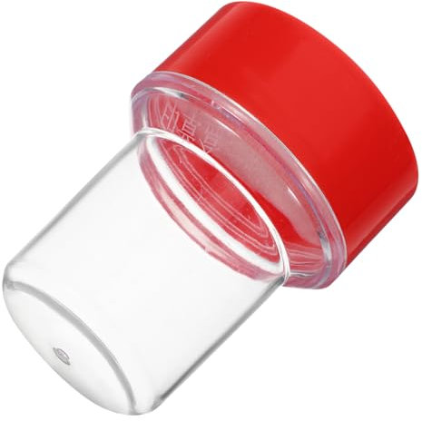 COMNESTBI Stempelhalter Gehäuse Platzsparende Aufbewahrung für Siegel Kreisförmiges Design für Einfachen Zugang Schützt und Kratzern für Organisierten