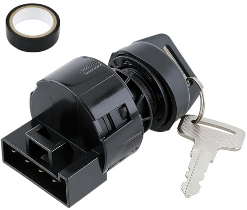 BOLOJAU 4012163 4110264 Interruptor de encendido de 4 pines para Polaris Interruptor de llave de bloqueo de encendido para ATV para Polaris Sportsman 500 400 700 Scrambler Predator Magnum 500