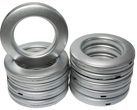 Gardinen-Öse Gardinenring 10 Stück Ø 42 mm Clicköse Ösenring Stofföse für Gardine