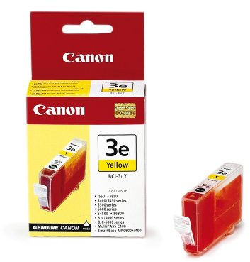 Canon BCI-3EY Tinte gelb Standardkapazität 13ml 300 Seiten 1er-Pack