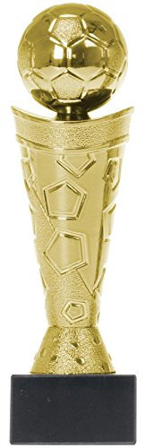 Pokal Fußball Nizza Gold PVC Trophäe Figur 18cm hoch