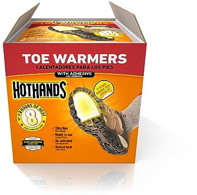 HotHands Toe Warmers - Long Lasting, Odorless, Air Activated - Up to 8 Hours of Heat - 20 Pair