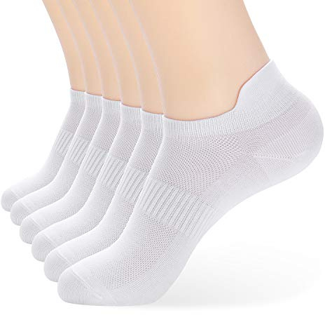 ATBITER Ankle Socks Women/Men 6-12Pairs Thin Low Cut No Show Socks With Tab