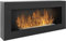 Bio Chimenea Negra Nice-House Box 90x40cm. Biochimenea de bioetanol de Pared 900x400 mm Negro. Eco-Chimenea en Forma de Caja para Colgar en la Pared. Chimenea de bioetanol sin Vidrio.