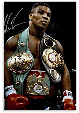 NENBN Mike Tyson Poster (2) Poster Dekorative Malerei Leinwand Wandkunst Wohnzimmer Poster Schlafzimmer Gemälde 50 x 75 cm