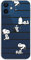 Offizielle Schutzhülle für iPhone 13 von Peanuts Snoopy gestreift, Snoopy. Wählen Sie das Design, das Ihnen am besten gefällt