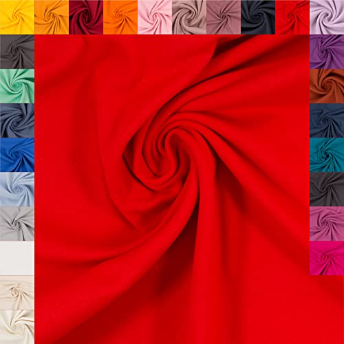 Swafing Heike Bündchenstoff Schlauchware - Rot, 0,5m (636) - 27