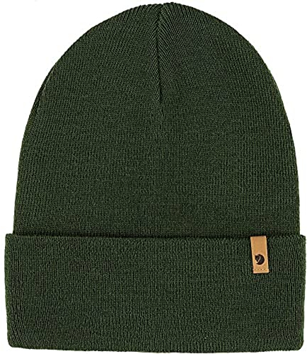 Fjällräven Unisex Classic Knit Hut, Deep Forest, One Size