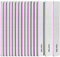 FANDAMEI Double Sided Nail Files, 15pcs Nail Styling Tools - 100/180 Grit Emery Boards for Home & Salon Use
