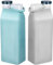 Gatuida Reisewasserkocher 2 STK Wasserbecher Flexible Wander Wasser Trainieren Kleine Wassern Camping-Wasser Flugreisen Essentials Hohe Kapazität Fitness Kieselgel Rucksack