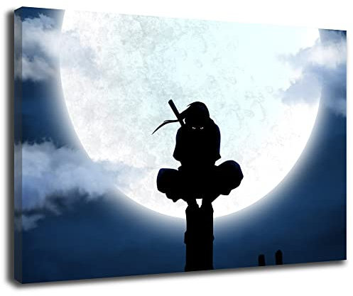 Artis Prints Leinwandbild Itachi, Naruto - Serie, Anime - Japan, Klein bis XXL, Inneneinrichtung - Wohnzimmer - Wohnung, Dekoration