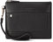 RONCATO Alaska pochette uomo vera pelle con zip Nero