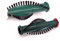 SXOPU 2 x Hauptrolle Bürste Ersatzrollen Bürsten passend für Vorwerk EB 360 370 350 351 Kobold 136 140 Tiger 260 Roboter-Staubsauger-Teile