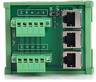 BUIEX Tablero de Toma de Red de Bus Industrial PLC, Tablero de Toma de Red de Bus Industrial, TAP-CN01, TAP-CN02, TAP-CN03 Fit For (Color : TAP-CN01)