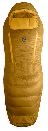 Nemo Disco Herren 1-Personen Winter-Schlafsack - Löffelform, Daune, Chai