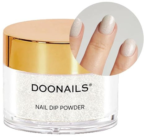 Doonails – Dipping Powder Farbe Pearl Perfect – Langanhaltendes Dip Pulver für professionelle Maniküre zu Hause – Tierversuchsfrei & allergikerfreundlich – 3+ Wochen halt – Bis zu 30 Anwendungen