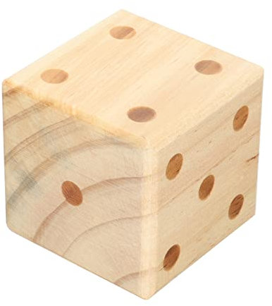 VICASKY Holzwürfel-Requisite Große Holzwürfel Mehrzweck-würfel-Requisite Bastelwürfel Für Bars Parties Und Shows Leicht Zu Transportieren Und Aufzubewahren