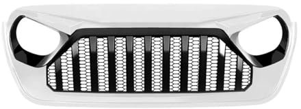 Pour Jeep Pour Wrangler JL Pour Gladiator JT 2018-2023 Grille Avant Pare-chocs Avant Grille Protection Supérieure Grilles Course Grilles de radiateur avant de voiture