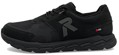 Rieker Herren Halbschuhe Herren schwarz