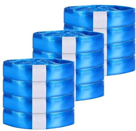Paquet de 12 recharges de boîte à couches, sacs de recharge de couches de grande capacité, résistants aux odeurs et durables, 4,5 mètres, compatibles avec toutes les boîtes à couches
