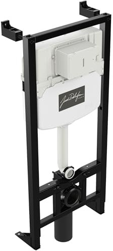 Jacob Delafon – Soporte independiente – Depósito 3/6L – Altura 115 cm ajustable sobre +/-20 cm – Relleno diferido – Instalación y mantenimiento sencillos – E34195-NF