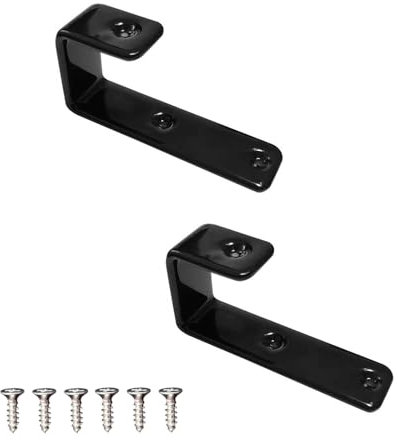 25 staffe per scaletta per letto a castello, in ferro, rivestite in PVC, ganci angolari, accessori per grucce per letto a soppalco, decorazione per letto e scaletta a castello per camper/camper