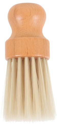 AUTSUPPL Cleaning Soft Bristle Brush Hand Broom for Dusting Wooden Handle Design for Hair Cleaner Brush for Household Use for Upholstery Versatile Cleaning Tool