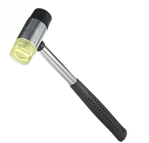 BigTron mazzuola morbida bifronte ø 25mm - martello di gomma per Leathercraft Home Improvement