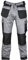 GRS Multi Pockets Mens Combat Cargo Work Trousers with Knee Pad Pockets, Grey, 28 Waist - Long