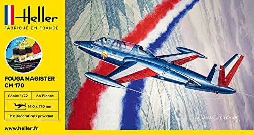 Heller 1:72 Gift Set - Fouga CM170