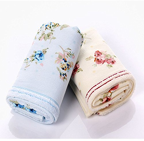 Huianpen Handtuchset, 2 Baumwollhandtücher, Handtücher Im Chinesischen Stil Weiche, Bequeme Gesichtstücher Wasseraufnahmetücher 34 * 75 cm
