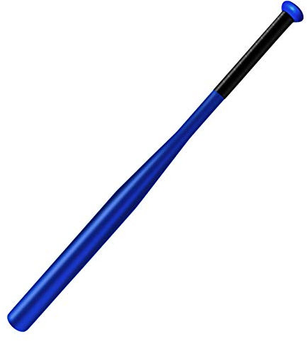 Tuggui 71,1 cm Baseballschläger Stahl mit Tragetasche (blau)