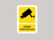 Pack 5 Señales de Zona Videovigilada | Medida 21x29,70cm | Señaletica en Material PVC 3 mm | Duradera y Económica