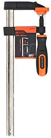 TACTIX Schraubzwingen Zwinge Einhandzwinge Leimzwinge Klemmzwinge (300x80 mm)