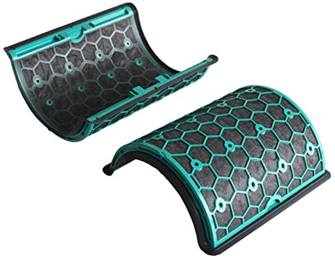 Cfty Luftreiniger-Filterelement Kohlefilter kompatibel mit TP04 / HP04/ DP04/ TP05/ HP05 Reines kühles HEPA- Reiniger 360-Grad-Filtersystem Ersatzfilter(One Size)