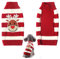 Hundepullover Weihnachten Hund Rollkragenpullover Weihnachten Muster Strickwaren warme Haustier Pullover, Winter Hund Mantel, Pullover Pet-Kostüm für Hundepullover klein mittelgroße Hunde (M, A)